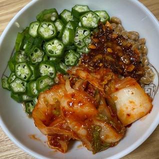 明日も食べたい頂きました〜☆★簡単納豆おかず